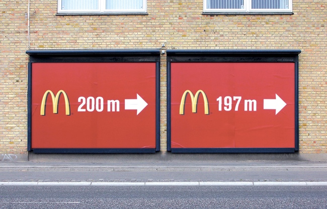 McDonalds billboard - Digital Printing