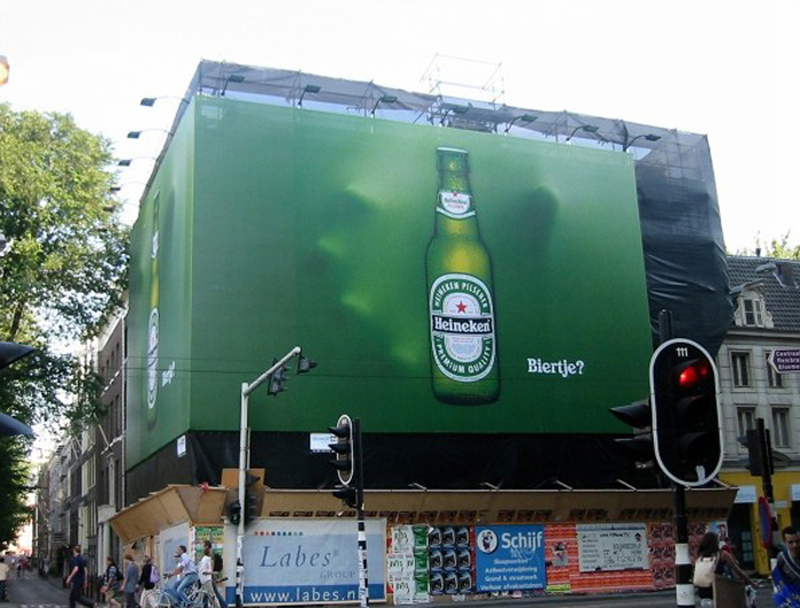 Heineken billboard