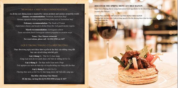Hilton food brochure2 - Digital Printing Blog
