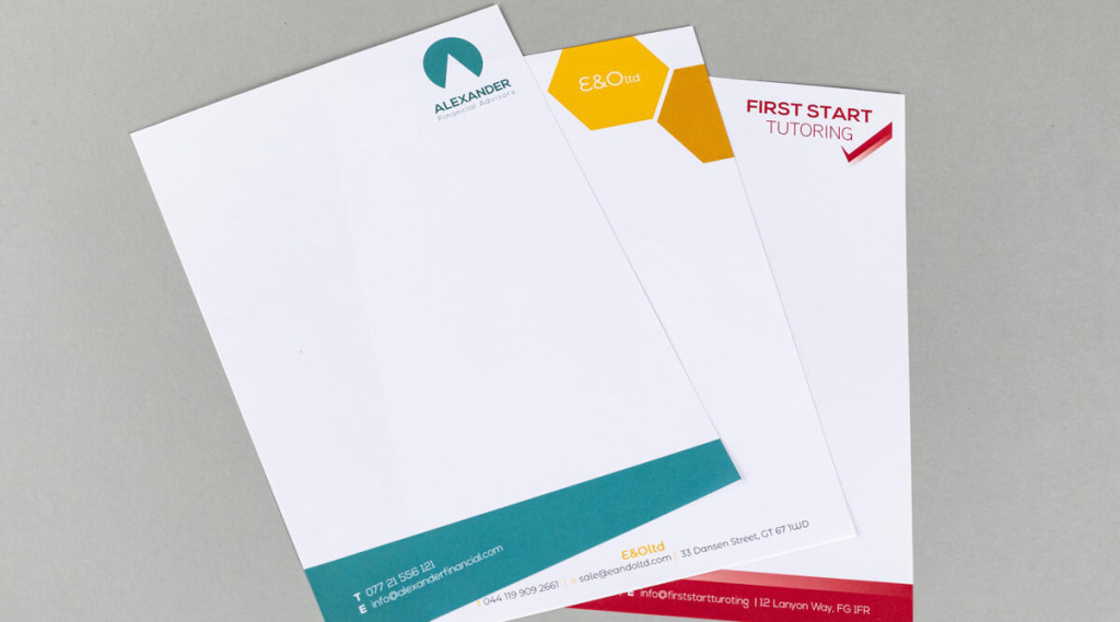 The Benefits of Letterheads for your Business